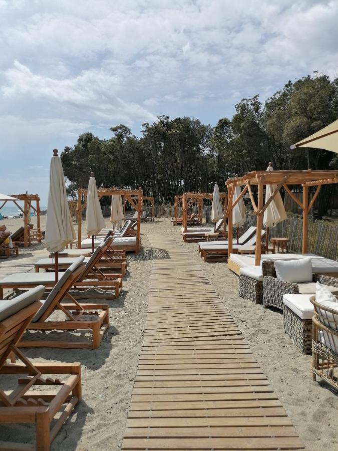 Studio 4 personnes bord de mer avec piscine wifi Cervione Extérieur photo