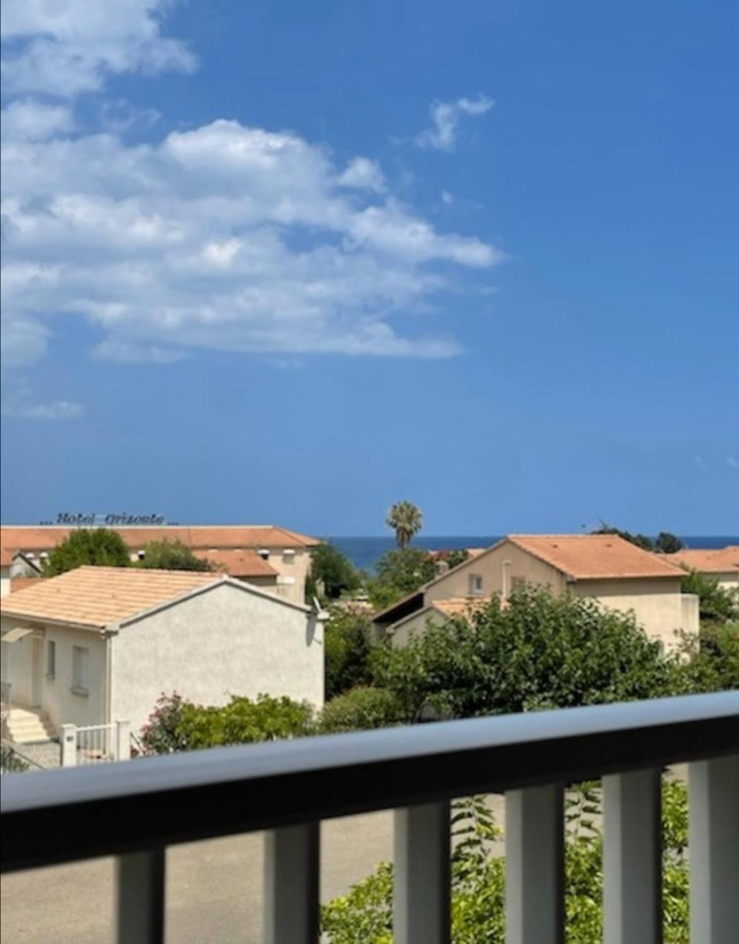 Studio 4 personnes bord de mer avec piscine wifi Cervione Extérieur photo
